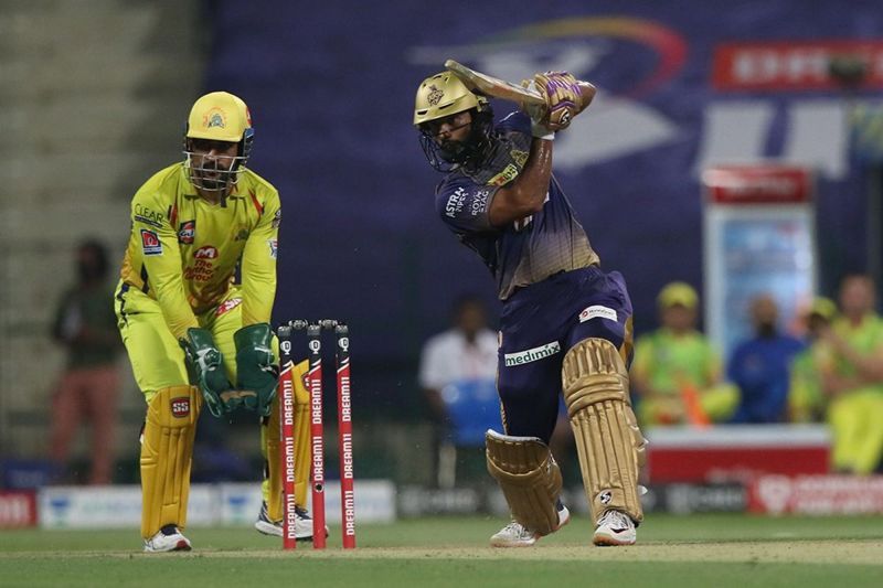 Rahul Tripathi led the way at the top of the order for KKR