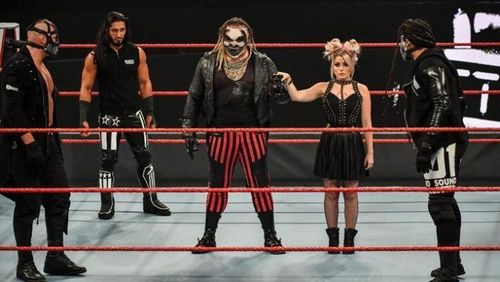 The Fiend with Alexa Bliss on RAW