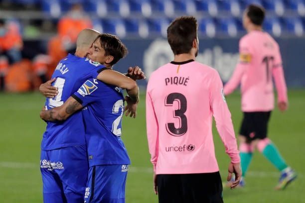 Getafe pulled a stunning victory over Barcelona, their first since 2007!