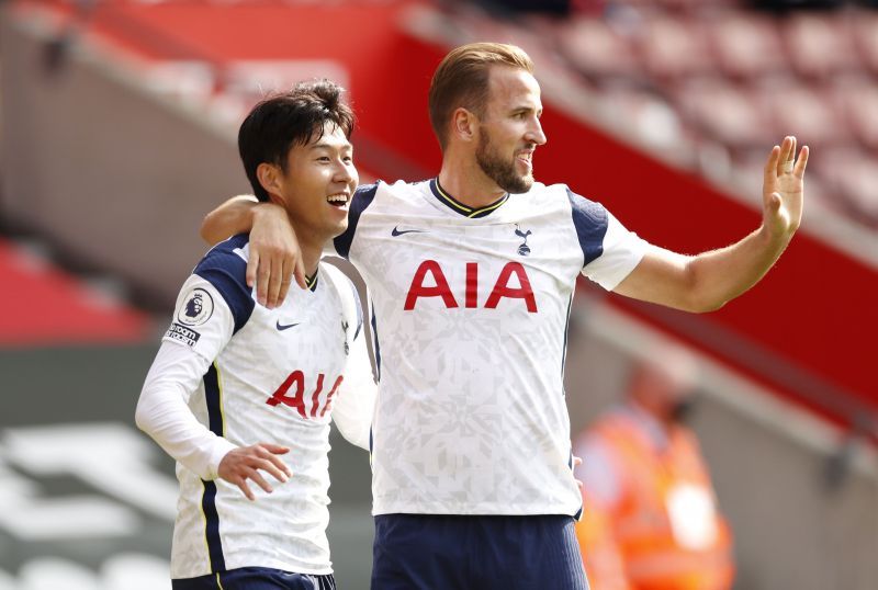 Kane and Son had already combined for seven Premier League goals this season before tonight's game.