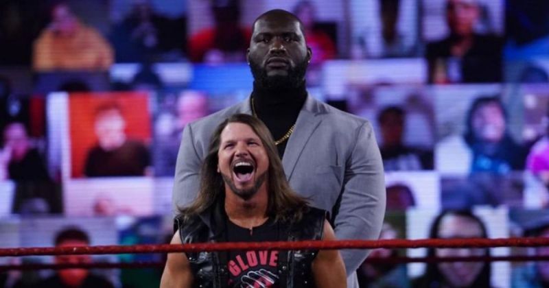 AJ Styles and Jordan Omogbehin