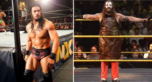 Roman Reigns and Bray Wyatt in NXT