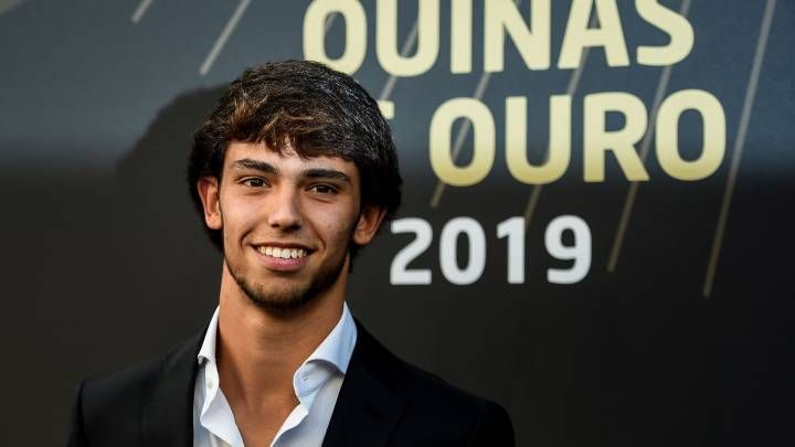 Atletico Madrid&#039;s Joao Felix won the Golden Boy Award in 2019