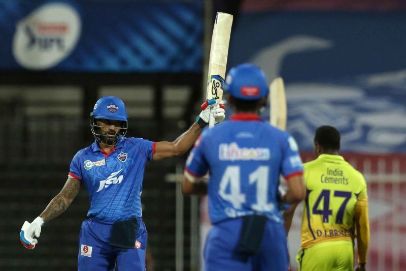 Shikhar Dhawan made full use of the lives given to him by the CSK fielders [P/C: iplt20.com]