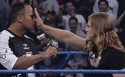 Chris Jericho and The Rock were often rivals during their time together on WWE