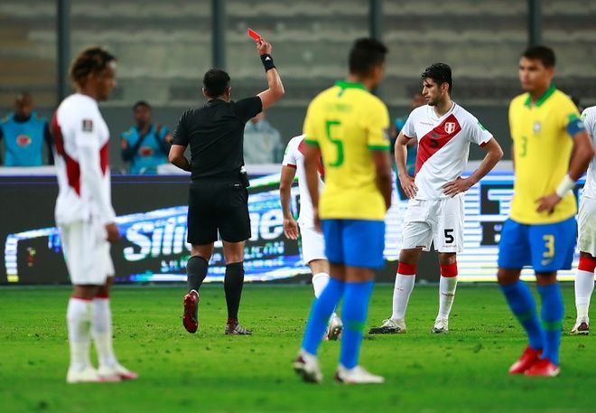 This was another reminder of the poor refereeing standards in South America.