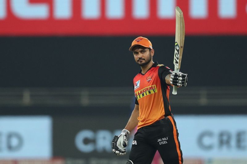 Manish Pandey stood up for SRH when it was most crucially needed. [PC: iplt20.com]