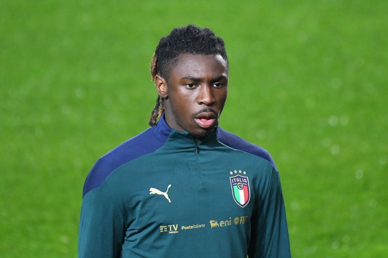 Moise Kean is currently on loan at Paris Saint-Germain