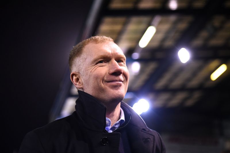 Former Manchester United midfielder Paul Scholes