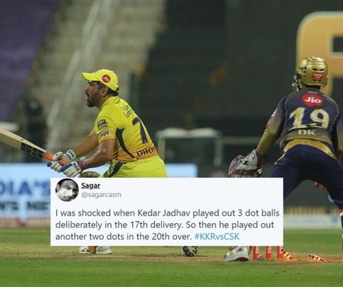 CSK's poor display with the bat proved to be their undoing against KKR