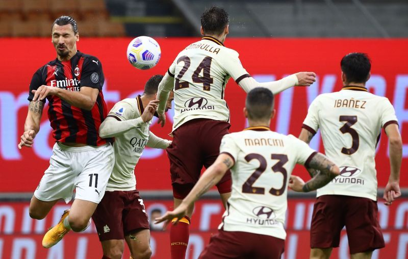 AC Milan shared the spoils with AS Roma