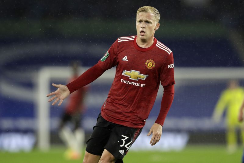 Manchester United midfielder Donny van de Beek