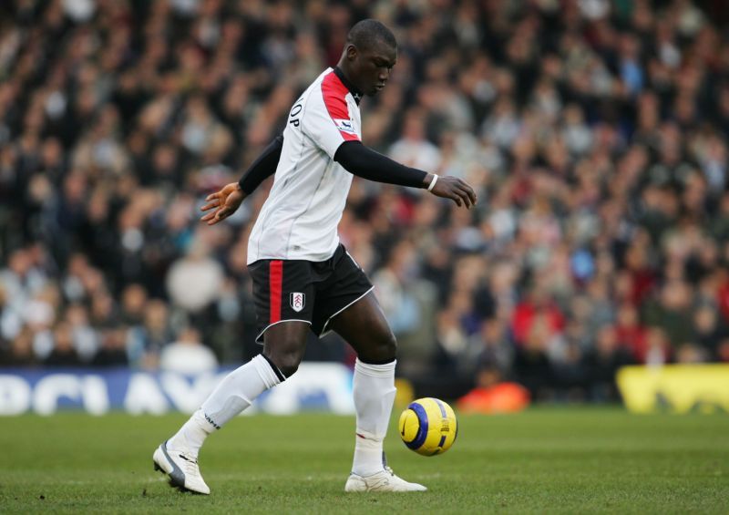 One of the tallest ever outfield players in the history of the league, Papa Diop.