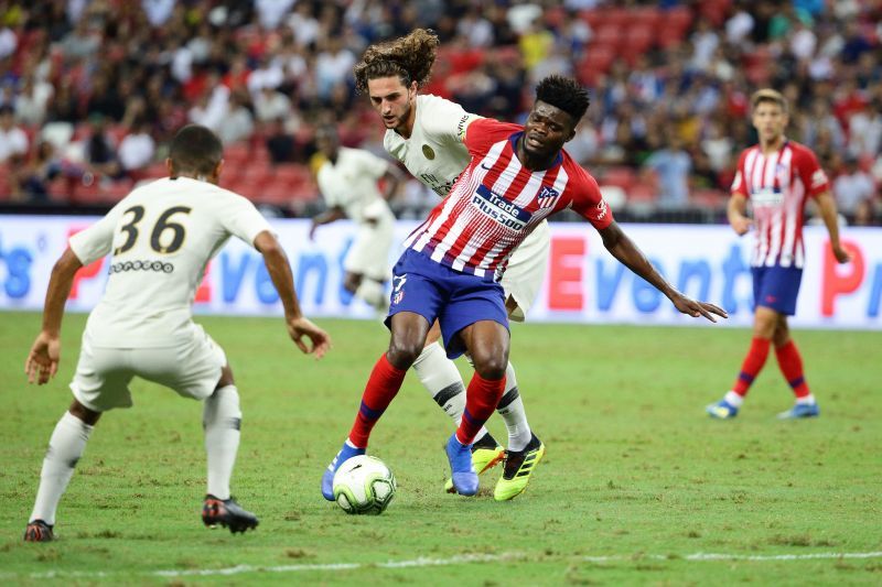 Partey has shown that he can keep the ball under pressure