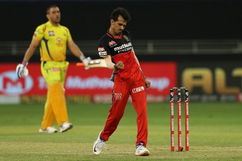 Not Chahal&#039;s best game, but he got the big wicket of the CSK skipper. [PC: iplt20.com]