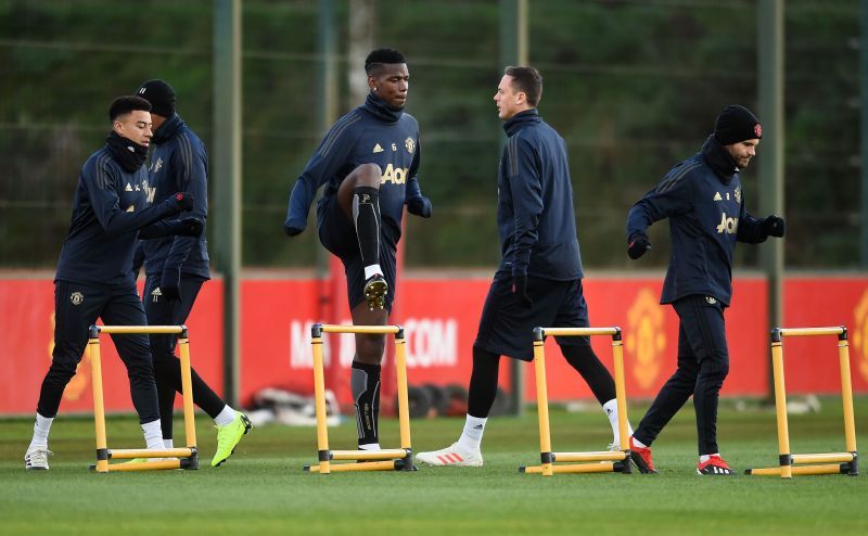 Manchester United Training and Press Conference