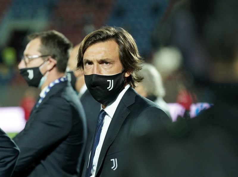 Juventus manager Andrea Pirlo