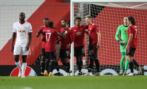 Marcus Rashford's hat-trick propelled Manchester United to a 5-0 win over RB Leipzig