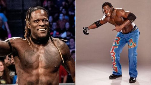 R-Truth (left); Little Jimmy and R-Truth (right)