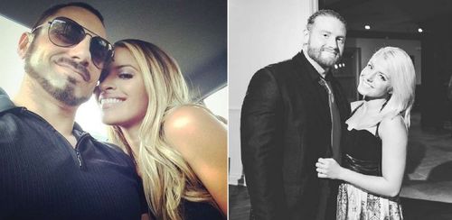 Many current female WWE stars were once in relationships with co-workers