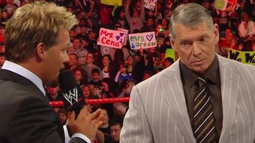 Chris Jericho and Vince McMahon