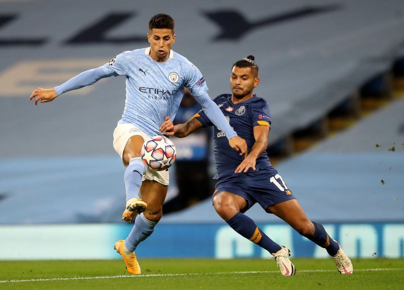 Joao Cancelo struggled defensively.