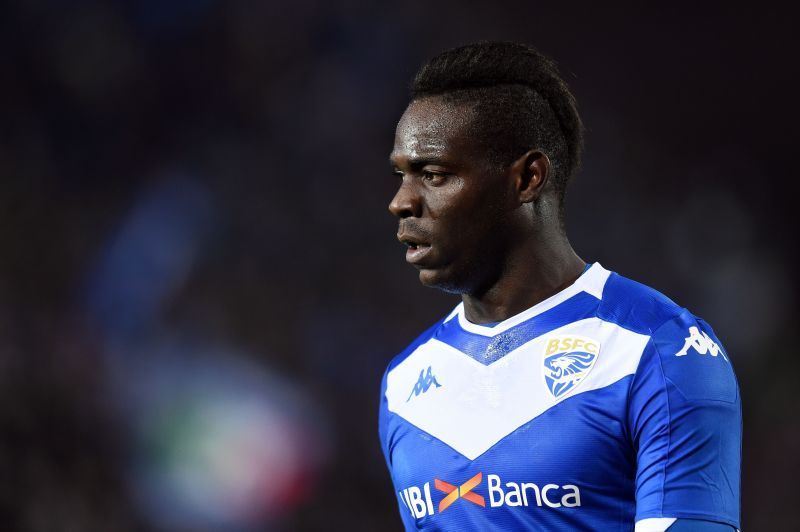 Mario Balotelli in action for Brescia Calcio against US Lecce - Serie A