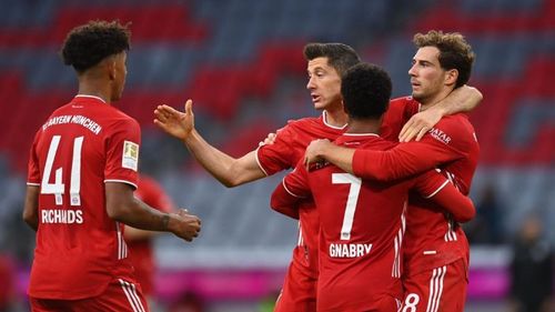 Bayern Munich are back in action against Arminia Bielefeld in the Bundesliga on Saturday