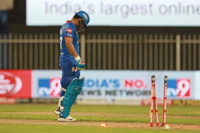 Rishabh Pant was run out in embarrassing fashion [PC: iplt20.com]