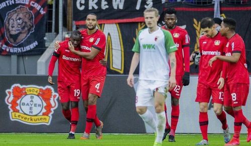 Augsburg have been one of Bayer Leverkusen's favorite punching bags recently