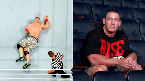 John Cena has had to cope with negative WWE chants