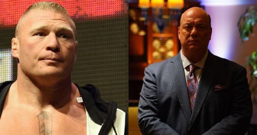 Brock Lesnar and Paul Heyman.