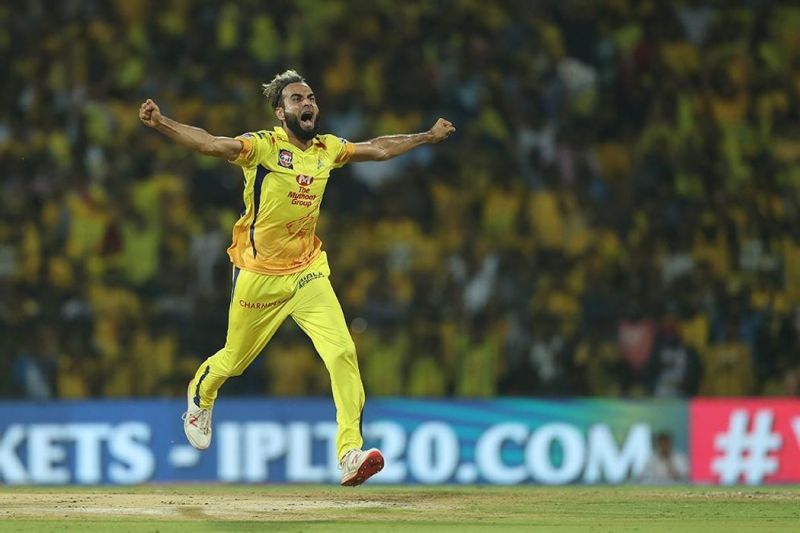 Imran Tahir won the IPL 2019 Purple Cap, having scalped 26 wickets in 17 games (Credits: IPLT20.com)