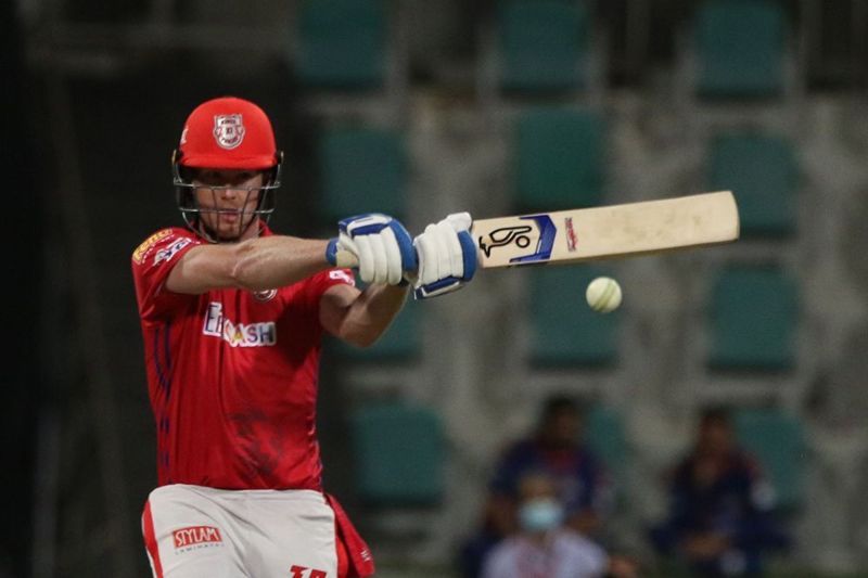 Neesham had his first bat of IPL 2020 but failed [PC: iplt20.com]