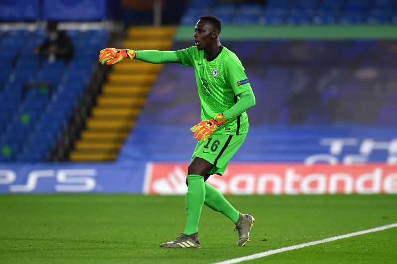 Edouard Mendy has impressed between the sticks for Chelsea in recent weeks 