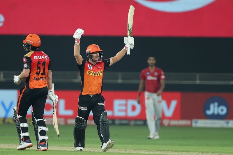 David Warner and Jonny Bairstow proved to be KXIP&#039;s undoing tonight (Image Credits: IPLT20.com)