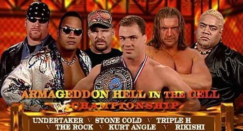 6-Man Hell In A Cell match