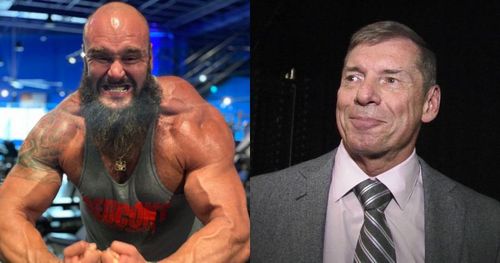 Braun Strowman and Vince McMahon.