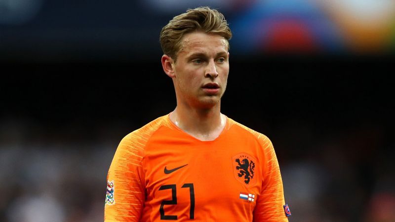 Frenkie de Jong was an unused substitute