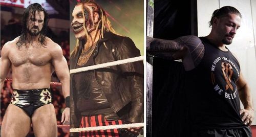 McIntyre, The Fiend, and Roman Reigns