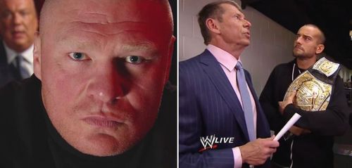 Brock Lesnar and CM Punk have both criticized Vince McMahon in the past