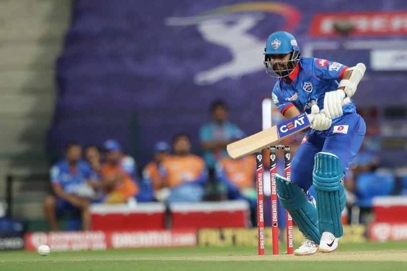 Ajinkya Rahane played his first match of the season against MI on Sunday (Credits: IPLT20.com)