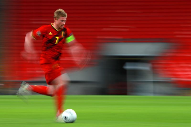Kevin De Bruyne picked up an injury during Belgium&#039;s clash against England