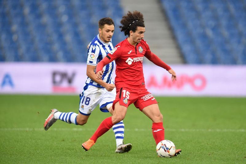 Marc Cucurella in action for Getafe