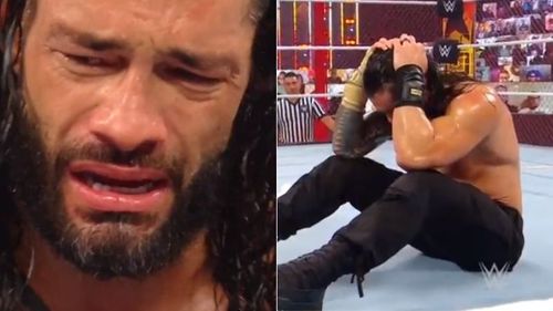 Roman Reigns got emotional at WWE Hell in a Cell