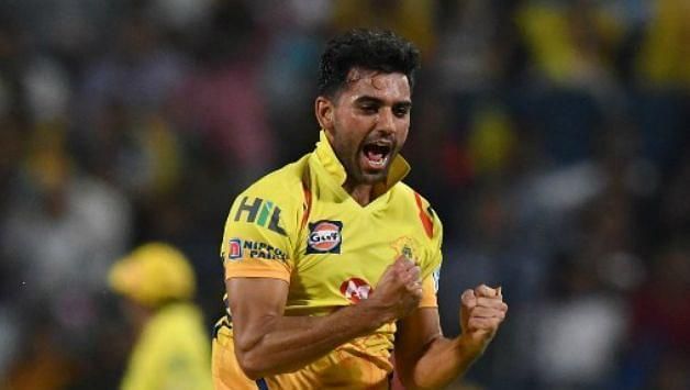 Deepak Chahar Faf du Plessis