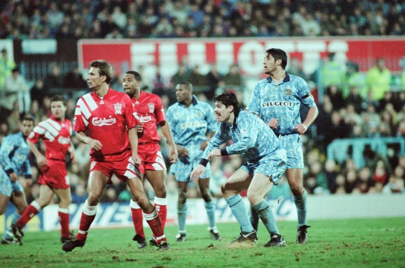 Striker - and Liverpool fan - Mick Quinn inspired Coventry to a 5-1 win over the Reds in 1992-93.