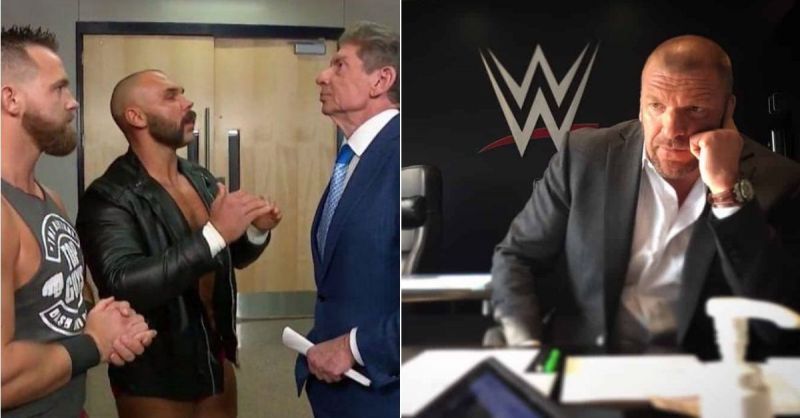 FTR with Vince McMahon; Triple H