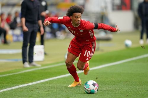 Leroy Sane of FC Bayern Muenchen