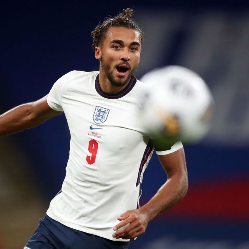 Calvert-Lewin scored on his England debut against Wales